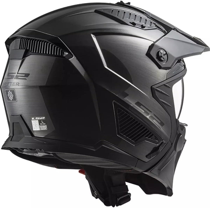 LS2, Jet modularhelme motorrad DRIFTER Jeans titanium 2206, XL