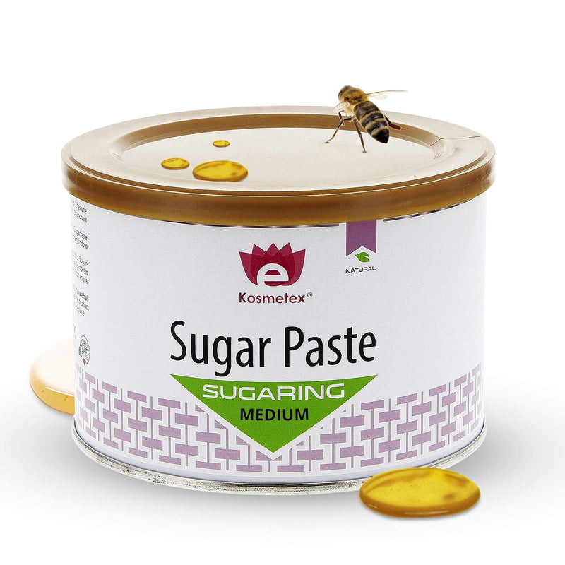 Zuckerpaste Kosmetex, Sugaring Paste | Sugar für Haarentfernung, 550g | Medium, Medium