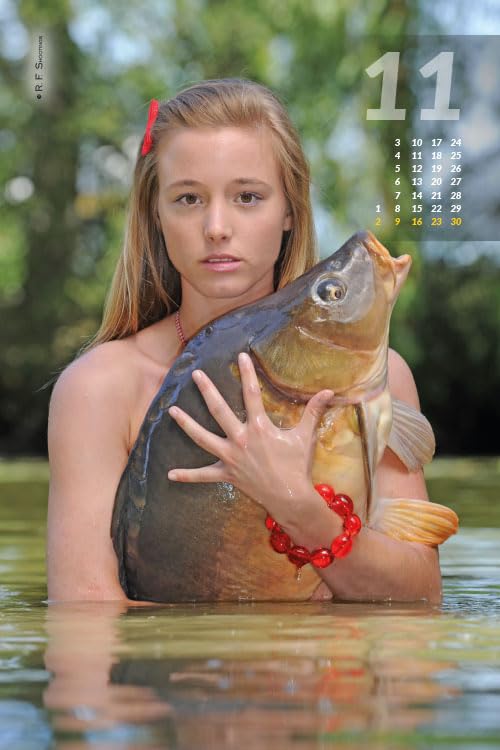 Carponizer Karpfenkalender 2025 - Angelkalender - carp fishing calendar, Kalender