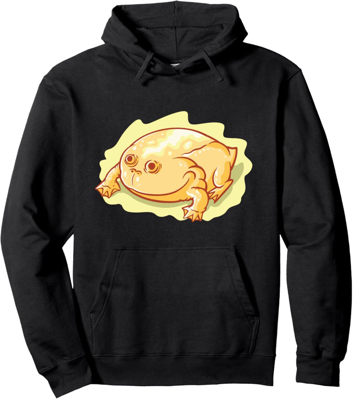Gelber Frosch Tier Natur Amphibie Gelb Pullover Hoodie