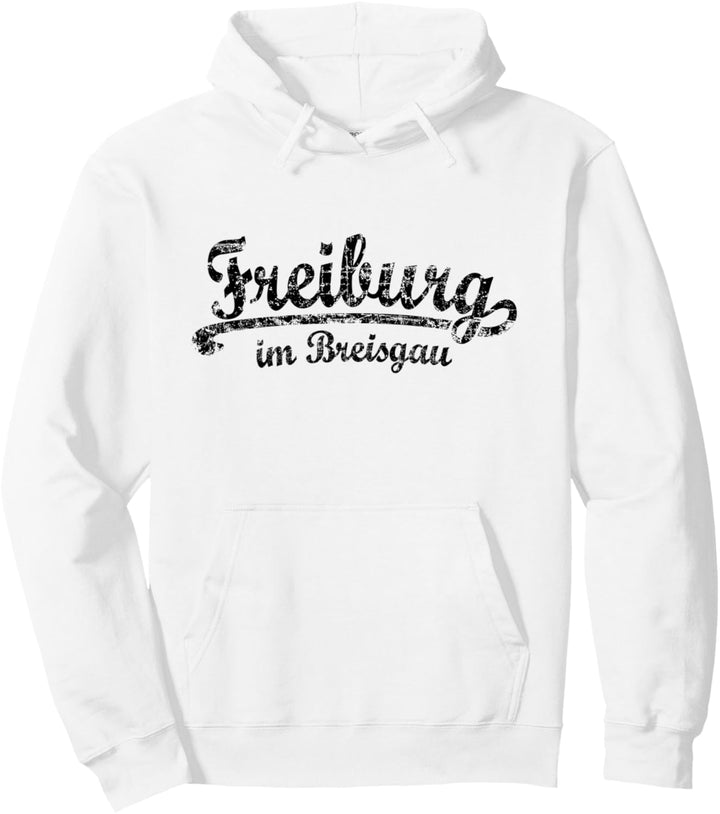 Freiburg im Breisgau (Vintage Schwarz) Freiburg Pullover Hoodie