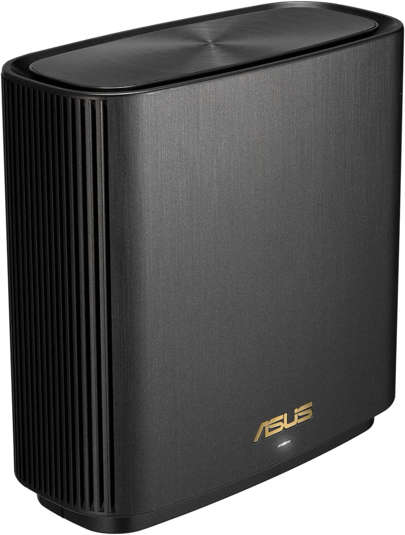 ASUS ZenWiFi XT9 AX7800 1er Pack Schwarz (Whole-Home Tri-Band AI Mesh WiFi 6 Router, 2.5G Port, Abde