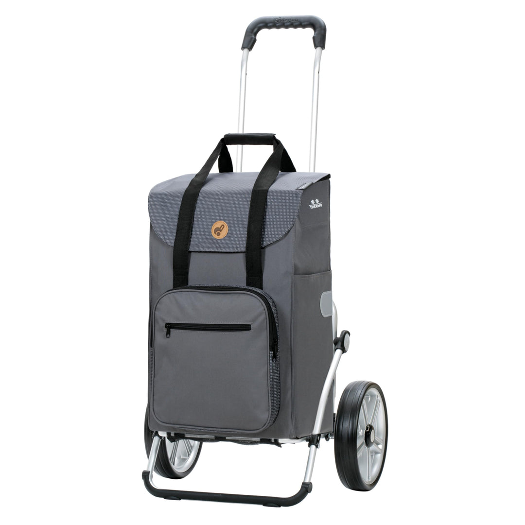 Andersen Einkaufstrolley - klappbar - 45 Liter - mit Kühlfach - Aufhängung für Einkaufswagen - belas