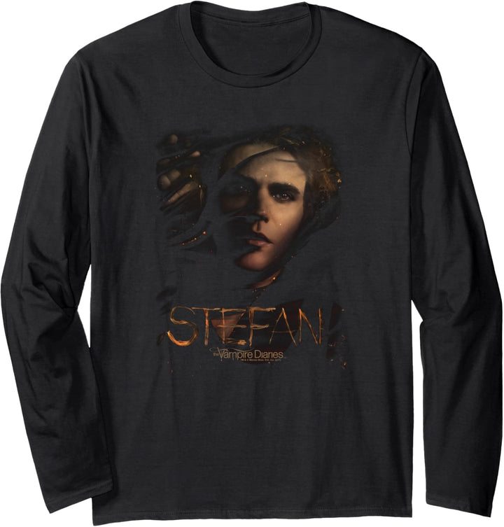 Vampire Diaries Stefan Smokey Veil Langarmshirt