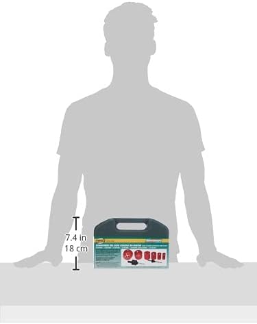 Mannesmann M44100 Bimetall-Lochsägensatz 8-teilig