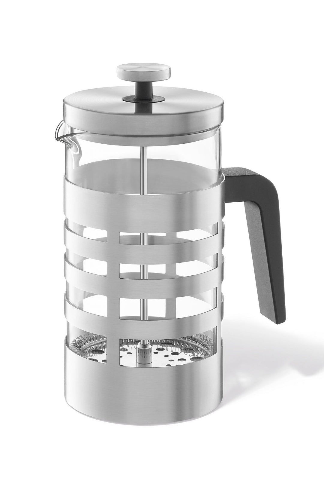 ZACK 20209 "SEGOS" Kaffee-/ Teebereiter, Edelstahl matt, Silber