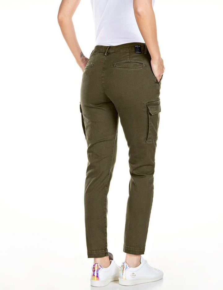 Replay Damen Lailah Jeans, 238 Army Green