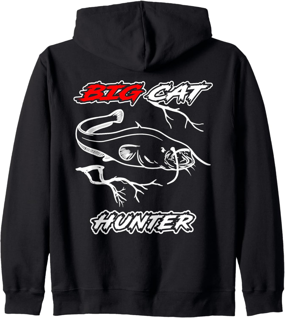 Wels Angeln Waller Silure Fischen Big Cat Hunter New Men Kapuzenjacke