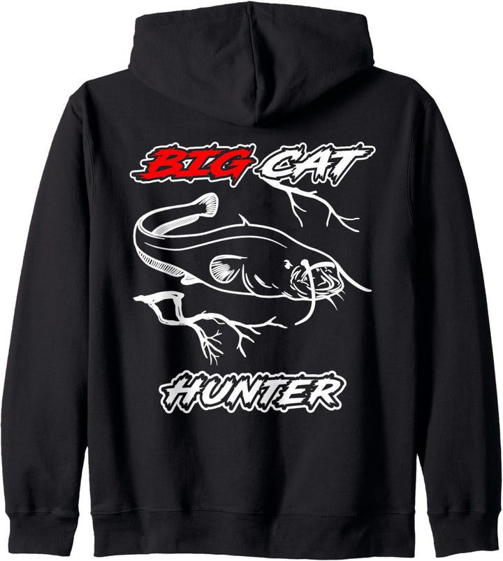 Wels Angeln Waller Silure Fischen Big Cat Hunter New Men Kapuzenjacke