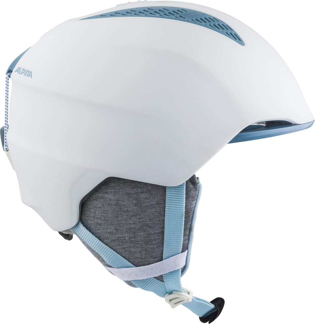 ALPINA GRAND JR - Sicherer, Leichter, Stossabsorbierender & Individuell Anpassbarer Skihelm Für Kind