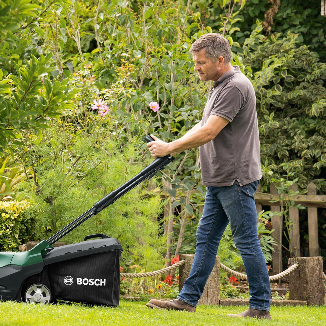 Bosch leistungsstarker Akku-Rasenmäher AdvancedRotak 36V-44-750 (zum Rasenmähen; 36-Volt-System; Sch