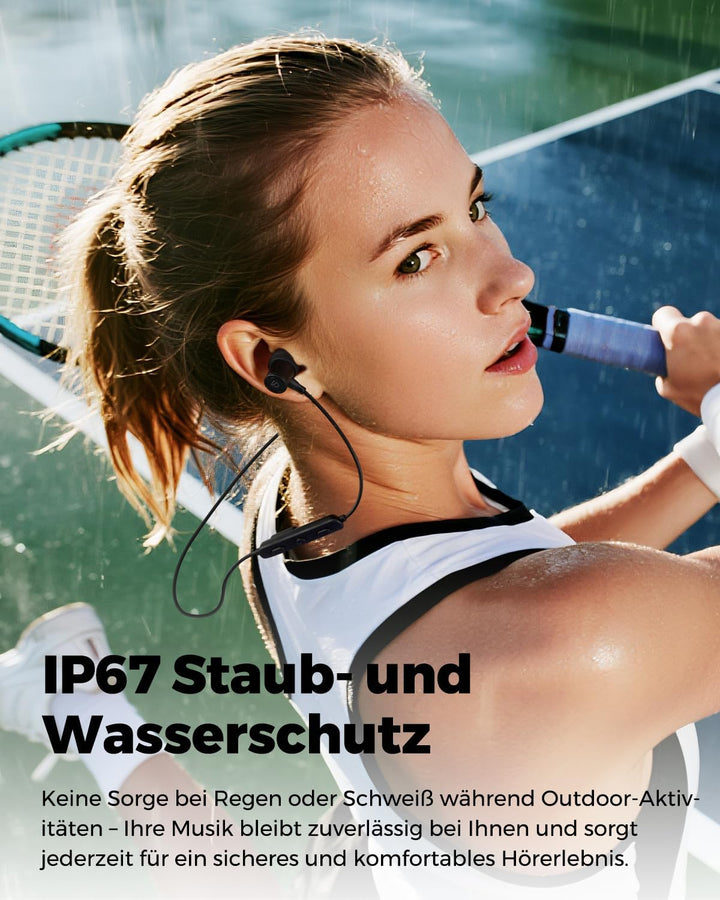 SoundPEATS Q40HD Bluetooth Kopfhörer, In Ear Kopfhörer mit LDAC Hi-Res Audio, IP67 Wasserdicht, 20 S