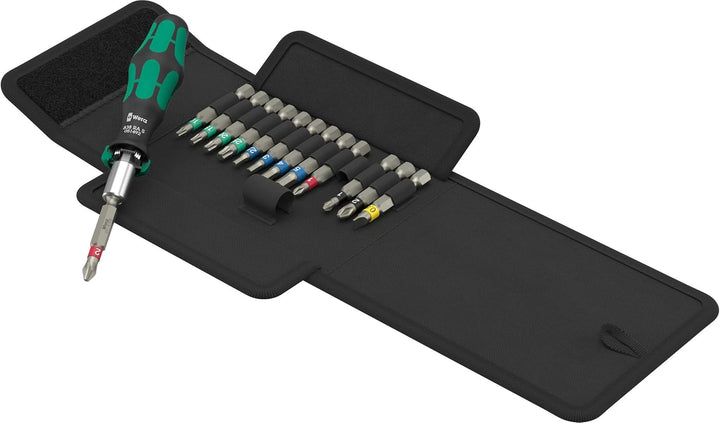Wera 05051060001 Kraftform Kompakt 838 RA S Set 1, 14-teilig Single, Single