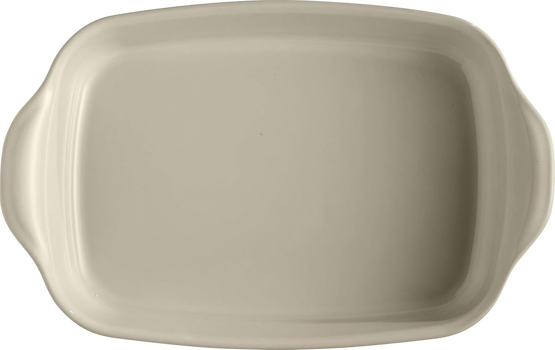 Schaal rechthoekig E-box 360x230mm Interhal 9552-02 Argile Argil-Farbe, Argil-Farbe
