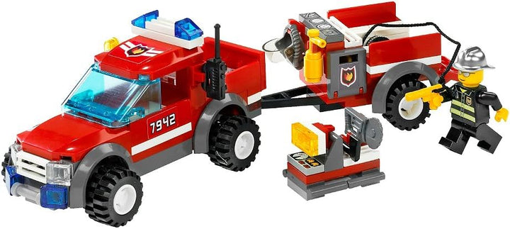 LEGO City 7942 - Feuerwehr Pick-up Feuerwehrmann Tonabnehmer, Feuerwehrmann Tonabnehmer