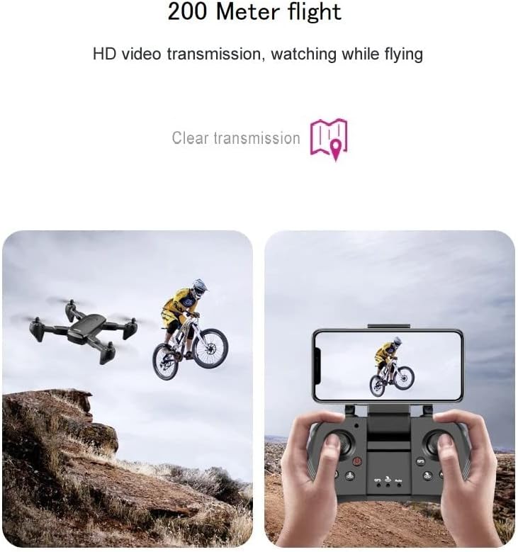 LUXWALLET SG ProX5 Quadkopter RC Drohne mit Voll HD Kamera, Tragetasche, 30km/h-200 Meter Entfernung