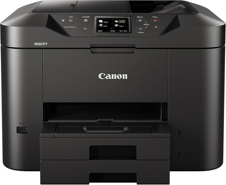 Canon Maxif MB2750 Inkjet Multifunktionsdrucker, 24 ipm Schwarz/Weiss, 15.5 ipm mit Farbe, 600 x 120