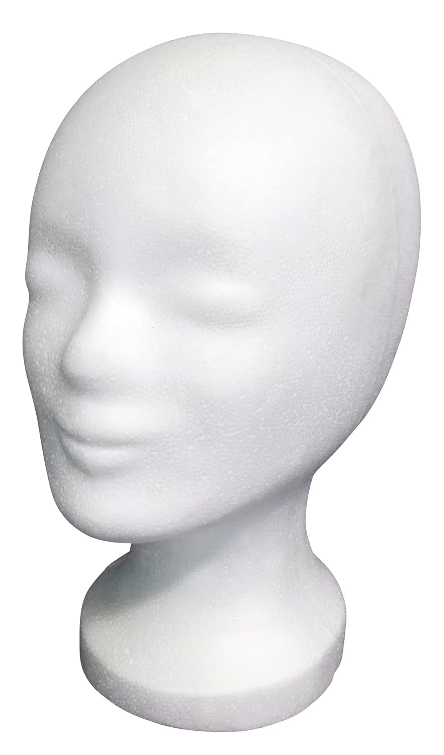 ►►► 6 x FP - Styroporkopf Standard - TOP Marken-Qualität aus deutscher Herstellung (weiss (mit Loch