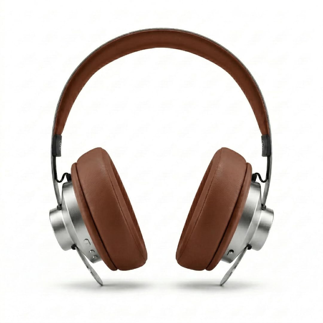 TELEFUNKEN ARCO Classic Edelstahl-Bluetooth-Kopfhörer – Ikonische Ganzmetall-Silhouette mit Luxus-Ha