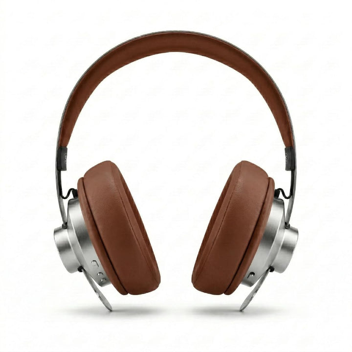 TELEFUNKEN ARCO Classic Edelstahl-Bluetooth-Kopfhörer – Ikonische Ganzmetall-Silhouette mit Luxus-Ha