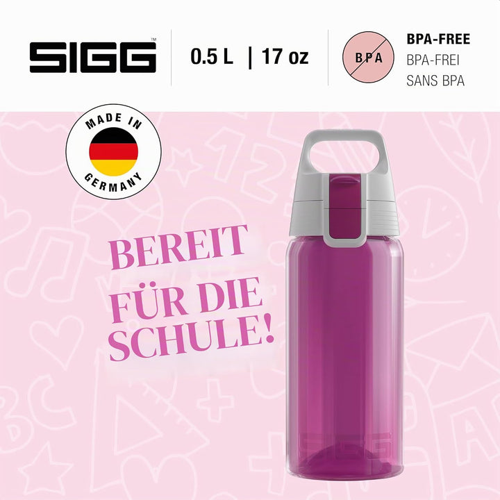 Sigg - Trinkflasche Kinder - Viva One - Für Kohlensäurehaltige Getränke Geeignet - Auslaufsicher - S