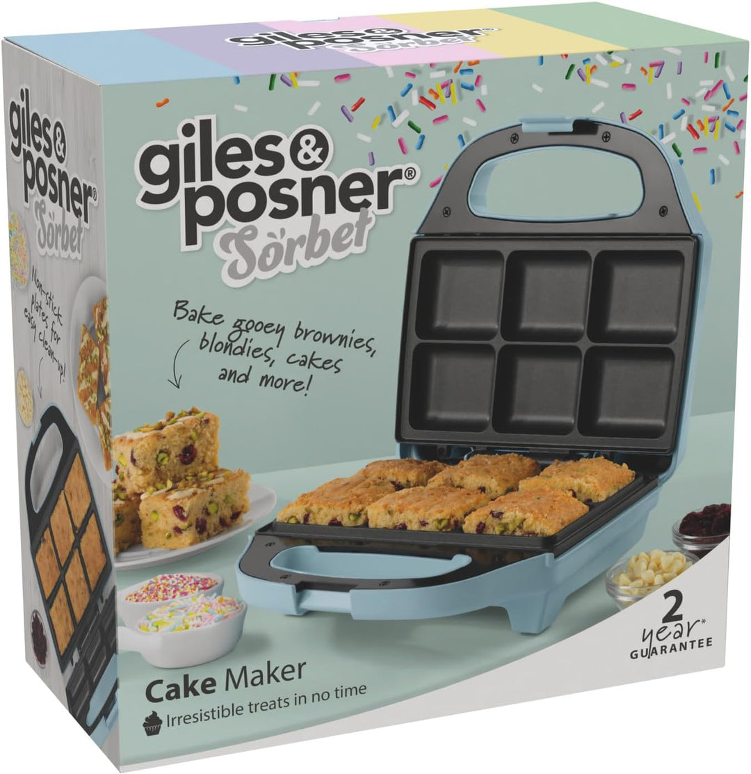 Giles & Posner Kuchenmacher – Brownie Maschine, Kuchenscheiben, Flapjacks, Blondies, Antihaftplatten