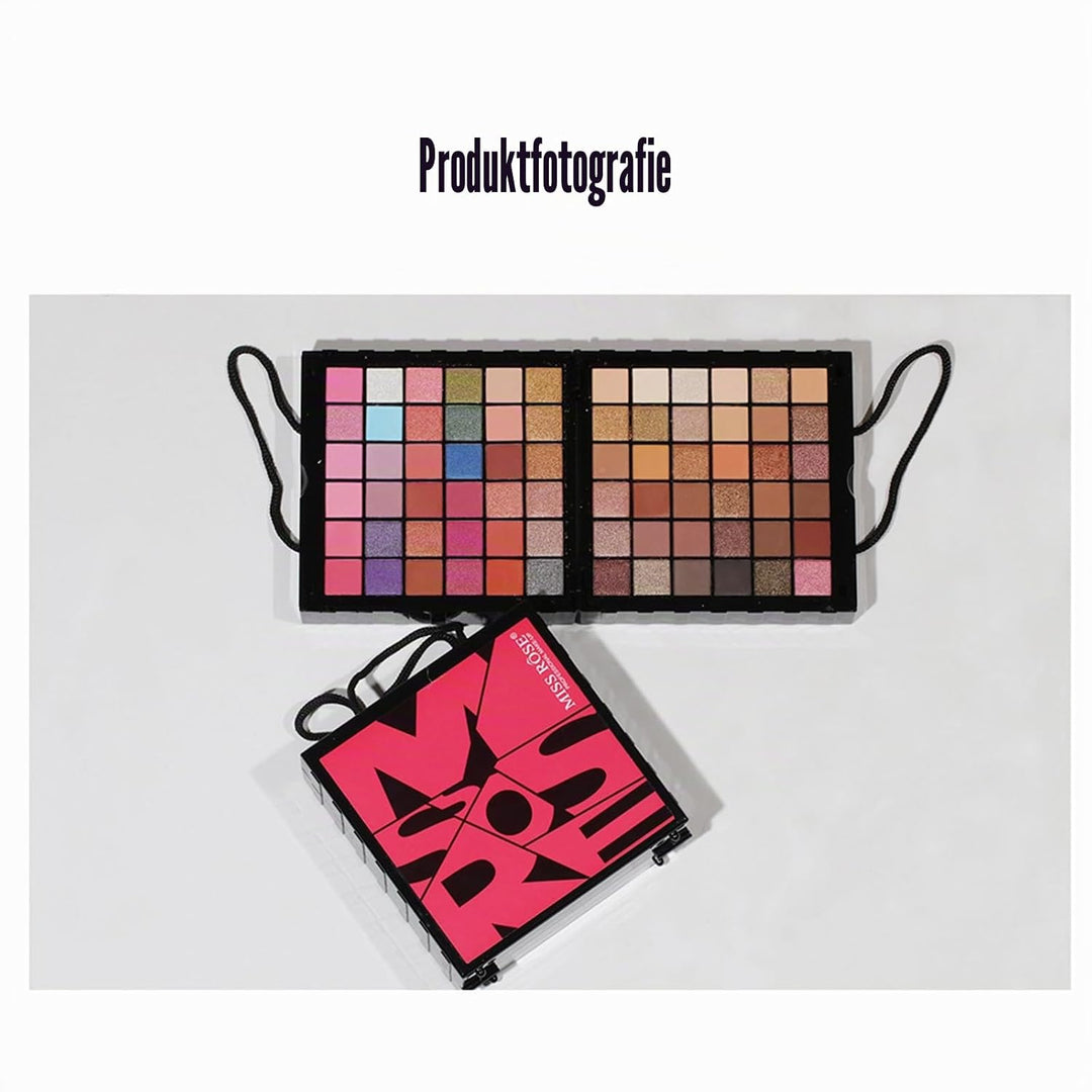 RoseFlower Profi Schminke Set Makeup Paletten Make Up Set Schminkkoffer Teen Make-up-Palette mit Spi