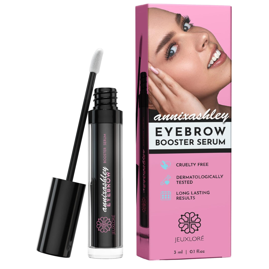 Annixashley Augenbrauen Booster-Serum für schnelleres Wachstum | Veganes Augenbrauenserum für volle,