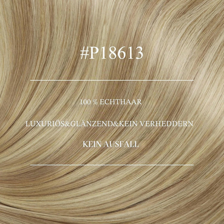 YoungSee Nanoring Hair Extensions Aschblond 