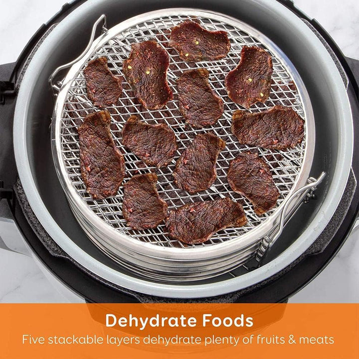 Lseqow Dehydrator Rack Dehydrator Stand,304 Stainless Steel Dehydrating Rack,Grill Stand Air Fryer K