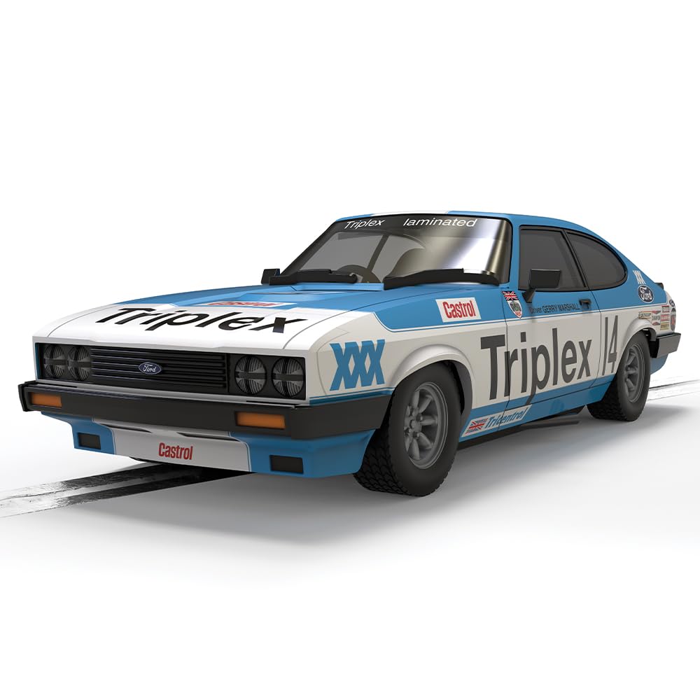 Scalextric C4544 1:32 Ford Capri MKIII G.Marshall - Slotcar, Rennbahn, Auto für Rennbahn, Rennbahnau