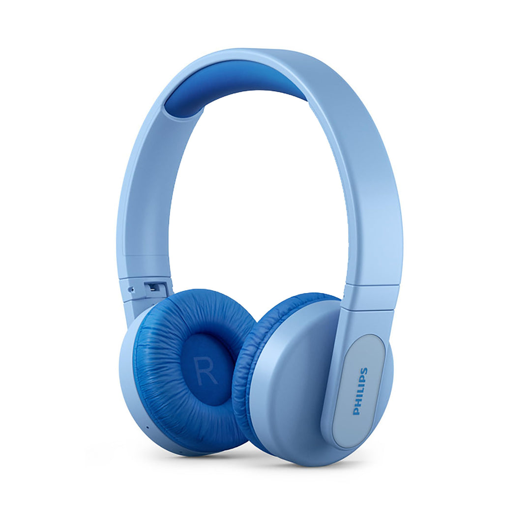 Philips TAK4206BL/00 Over Ear Bluetooth Kinder Kopfhörer Kabellos, Farbige LED-Leuchten, App mit Kin