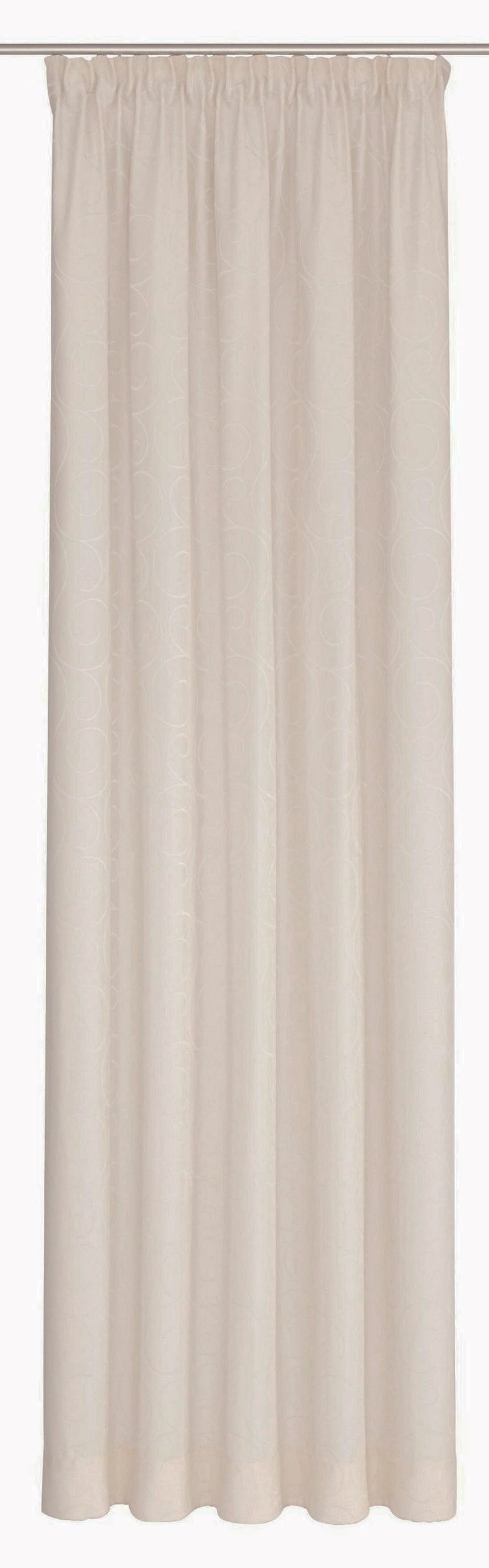Wirth Fertigschal mit Smokband, Polyester-Polyacryl, Taupe, 145 x 132 cm