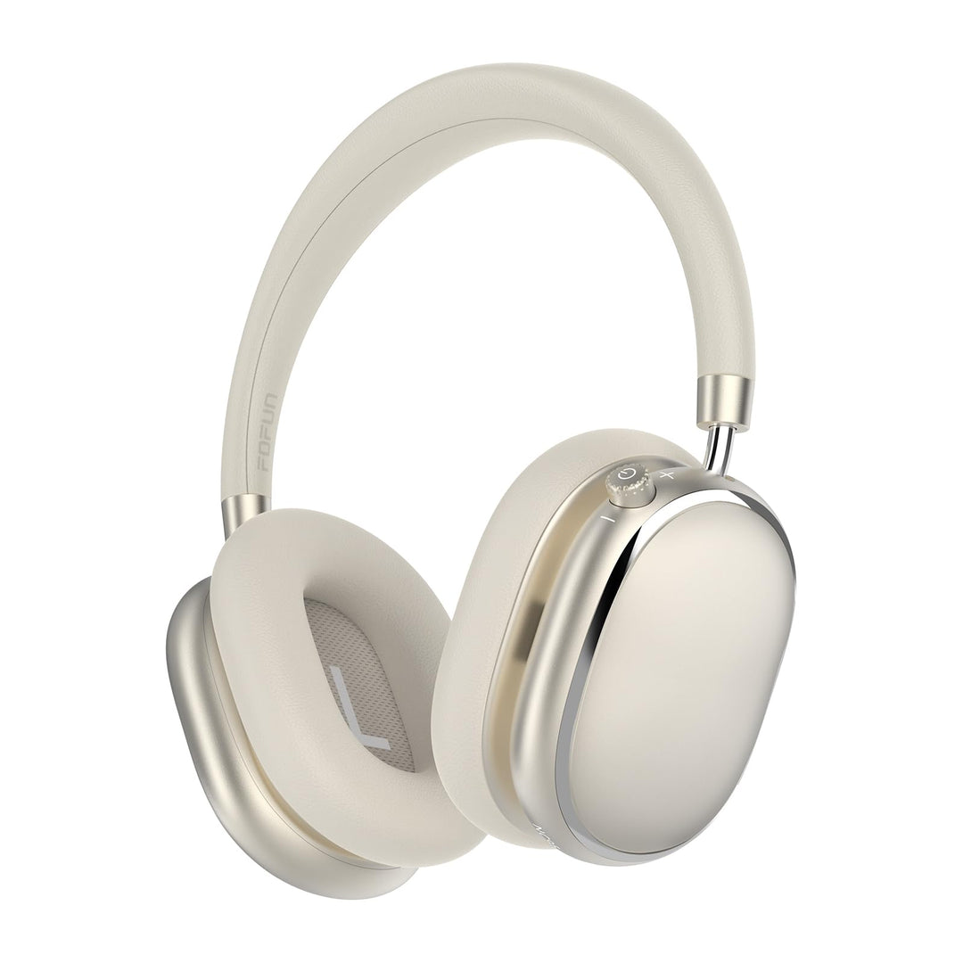 NC95 Hybrid Noise Cancelling Kopfhörer mit Drehknopf,Over-Ear Kopfhörer Kabellos Bluetooth,Transpare