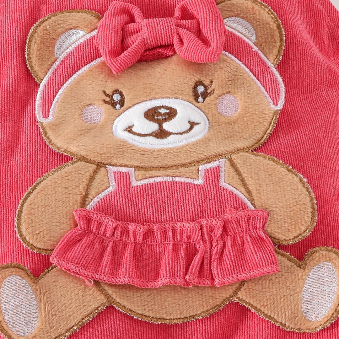 Baby Mädchen Kleidung Floral Tops Body Bär Latzhose Einstellbare Overalls Outfits Set 6-12 Monate Ro