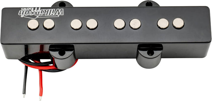 Wilkinson WOJB Vari Gauss Keramik 4-Saiter Jazz Bass Tonabnehmer Steg Pickup für JB Style E-Bass, Sc