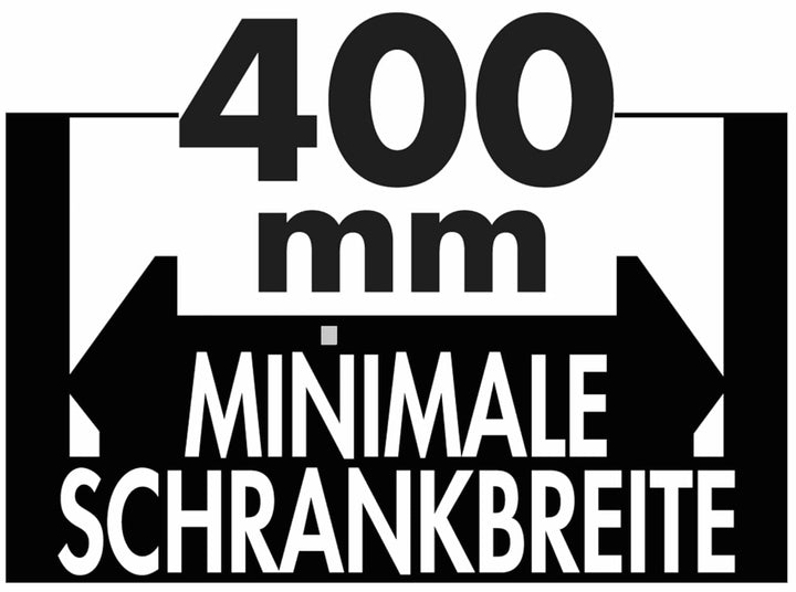 Abfallsorter CABBI Junior 2 in ANTHRAZIT ohne Biodeckel/ab 40 cm Schrankbreite/Abfalleimer/Mülleimer