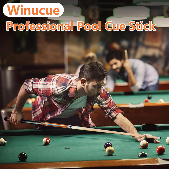 Billard Queue 18 19 20 21 oz, 58" Pool Queue Sticks 13mm Spitzen für Professionelle Billardspieler,