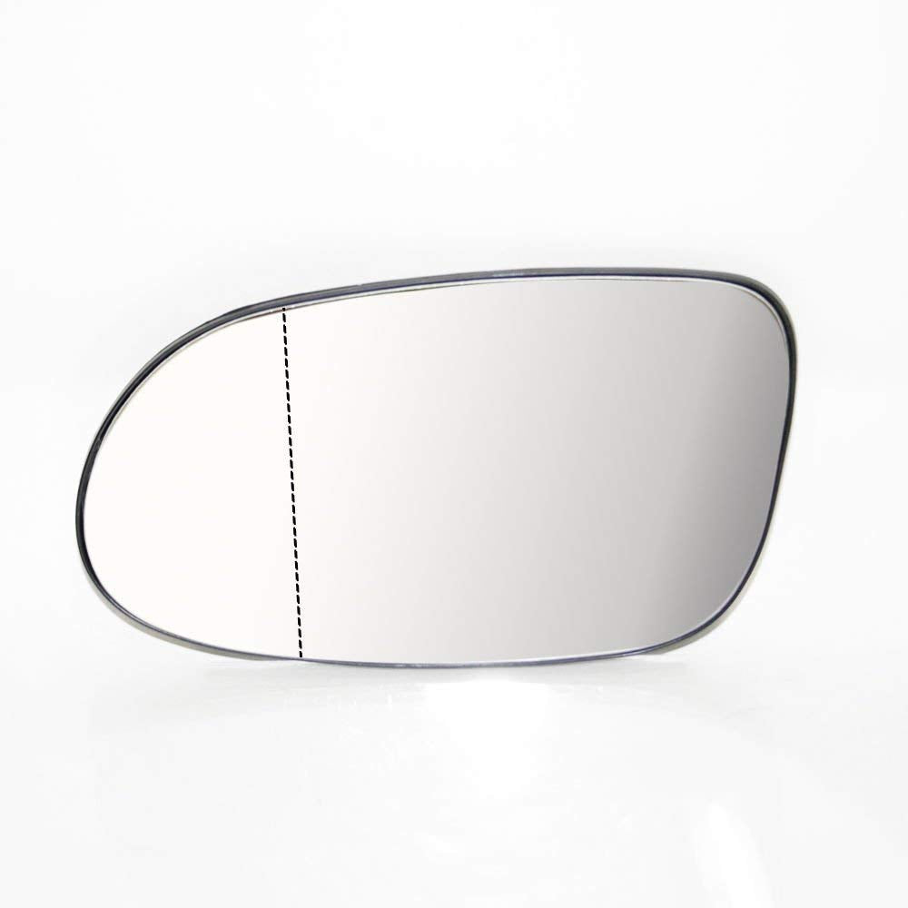 Aussenspiegelglas für linke Seite, Weitwinkel beheizt und Boden, kompatibel mit CLK W209 2002–2010,