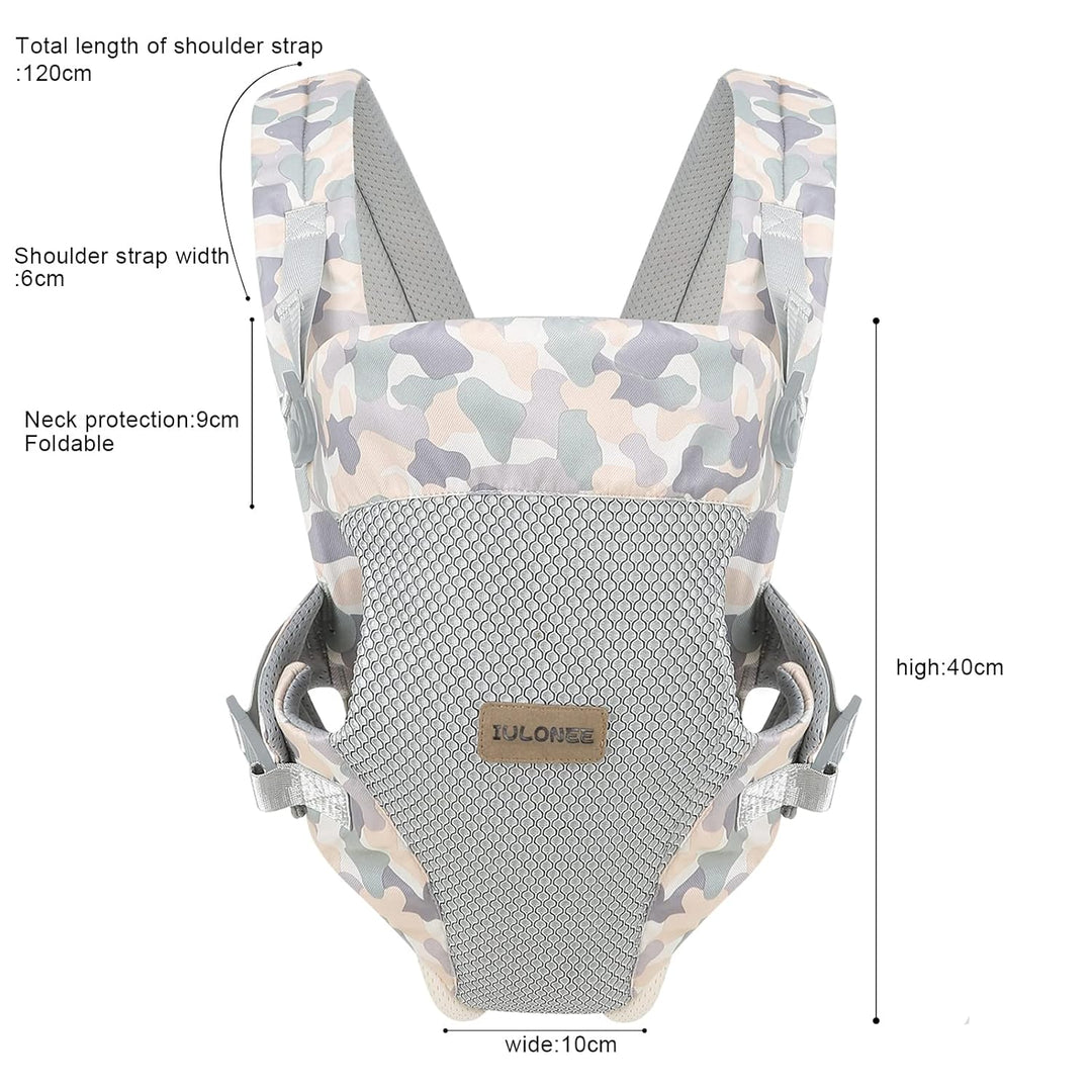 IULONEE Baby Tragetuch Säuglingstragetuch mit verstellbarem Halter Umarmungsgurte für Neugeborene Mu