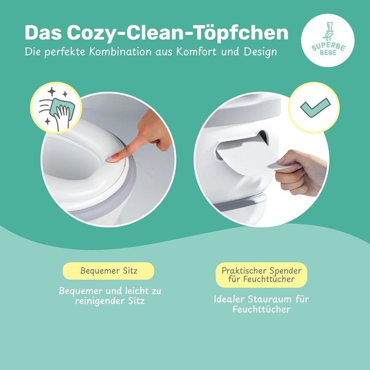 Baby Töpfchen - Toilettensitz Kinder - Kinder Töpfchen Mit Musik & Spülgeräusch Für Töpfchentraining