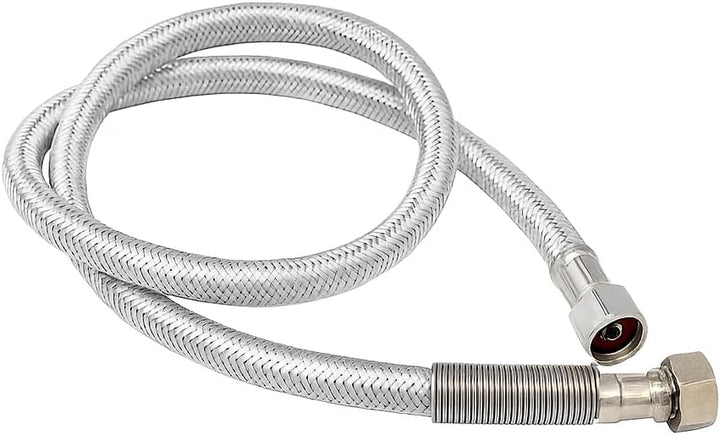 UZMAN Gastro Brauseschlauch 150cm mit Spezial-Knickschutz - 1/2" Standard Anschlüsse inkl. Dichtunge