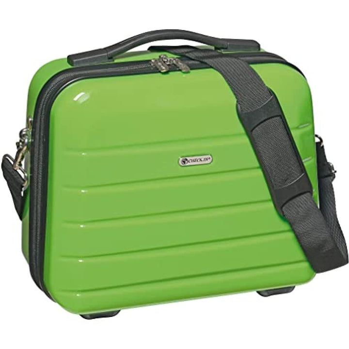Check in Damen Kosmetikkoffer London 2.0 Reisezubehör- Kosmetiktasche 33 cm Grün, 33 cm Grün