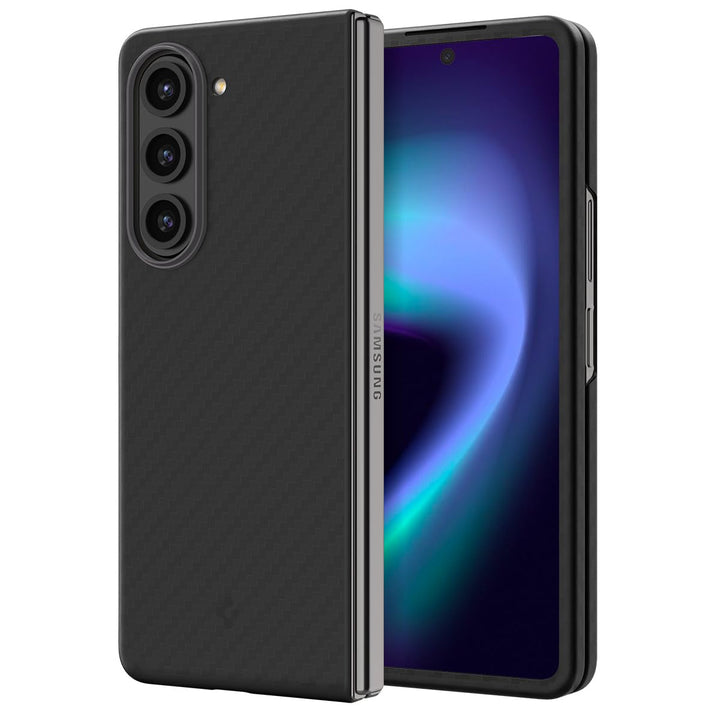 Spigen Air Skin Pro Hülle Kompatibel mit Samsung Galaxy Z Fold 5 -Schwarz