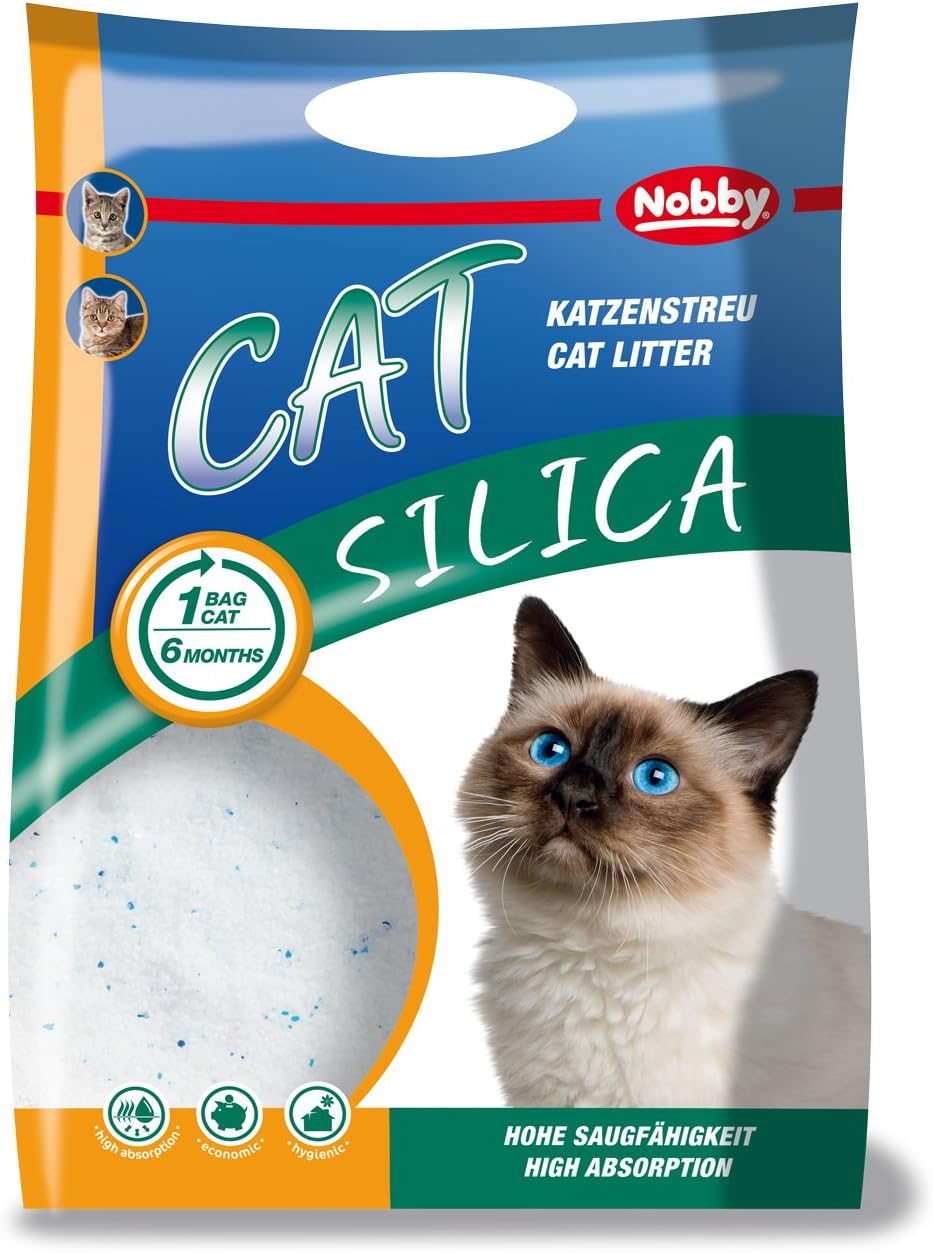 Nobby CAT Silica Katzenstreu 7,5 kg; 16 l