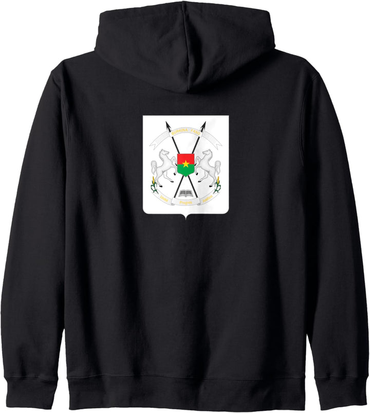 Coat of arms of Burkina Faso Kapuzenjacke