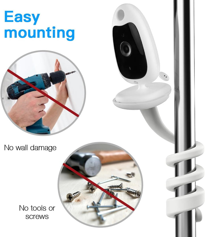 HOLACA Babyphone Halterung für BOIFUN Babyphone mit Kamera Tragbares Vox-Funktion Temperatursensor N