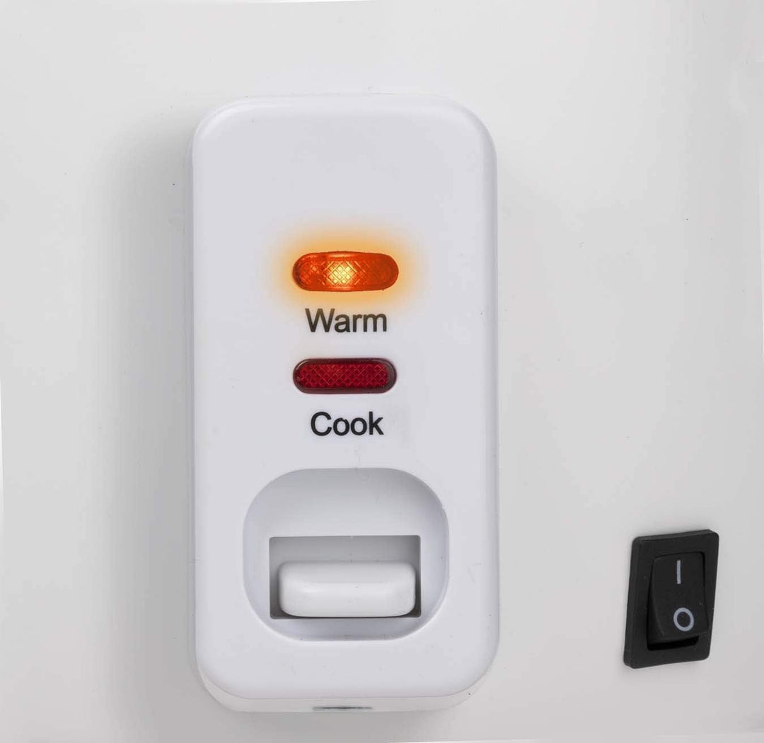 Alpina Reiskocher - 1,8 Liter - 700 Watt - Mit Koch- und Wärmekontrollleuchte - Weiss