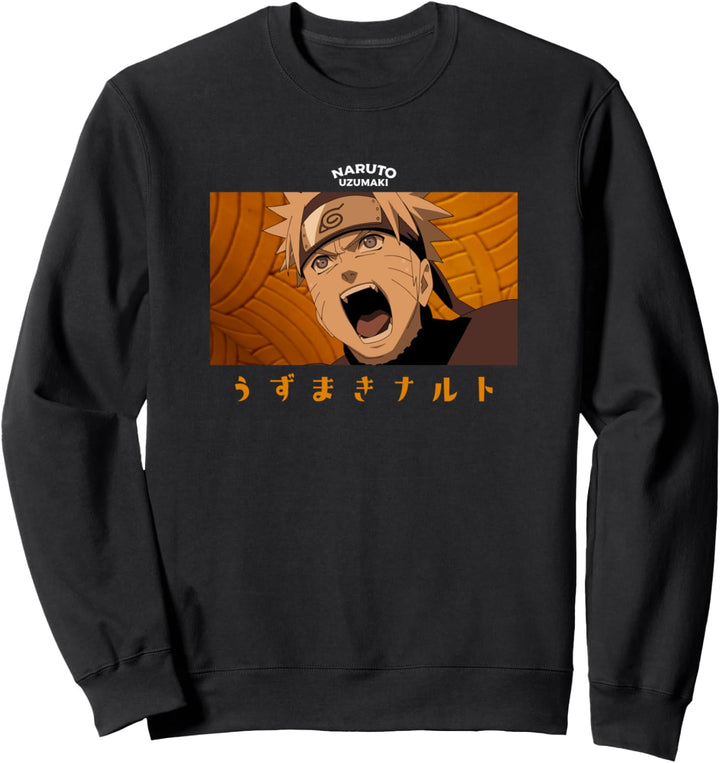 Naruto Shippuden Bild Schreien Sweatshirt