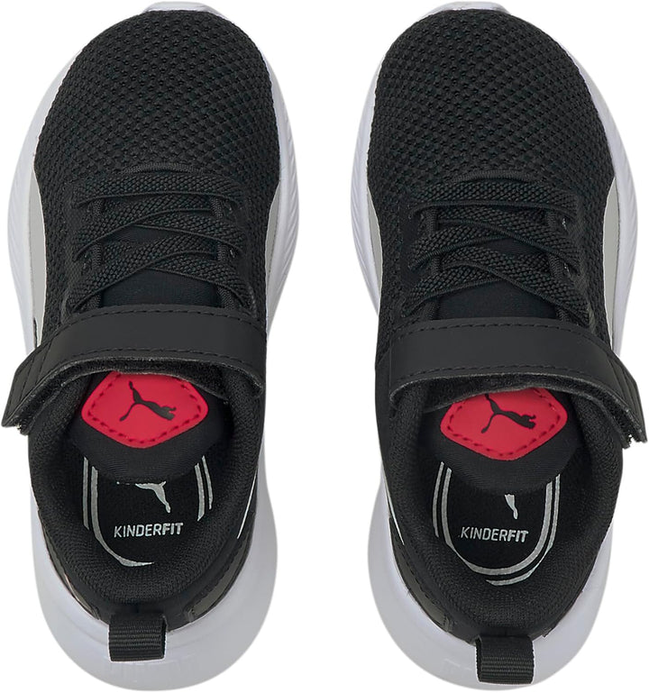 PUMA Flyer Runner Unisex Sneaker 20 EU Puma Black Gray Violet, 20 EU Puma Black Gray Violet